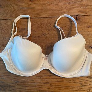 *NEVER WORN* Victoria's Secret Body By Victoria Lined Demi Bra - Marzipan 34D